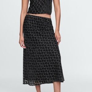 Gap midi skirt